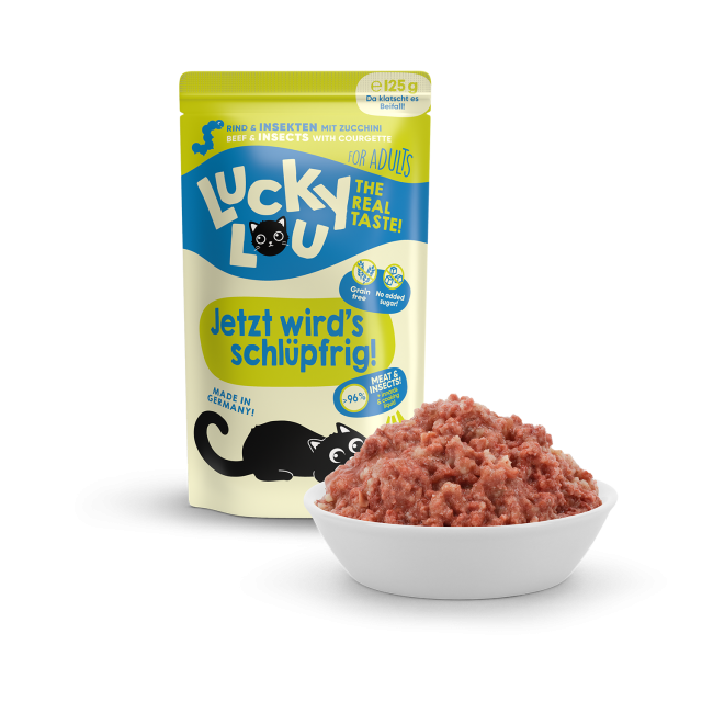 LUCKY LOU Lifestage pre Mačky Adult - Hmyz a Hovädzie - Image 2