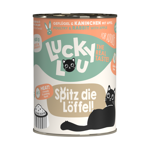 LUCKY LOU Lifestage pre Mačky Adult - Hydina a Králik - Image 6