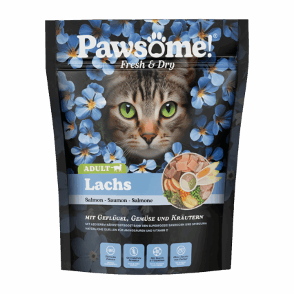 PAWSOME! Fresh & Dry pre mačky Adult – Losos